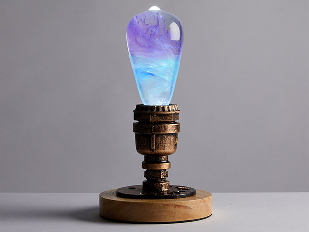 The Faith Lamp & Vintage Round Base