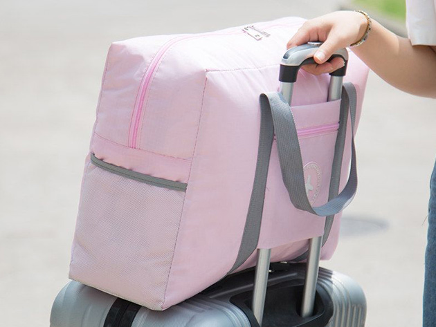 Weekender Travel Duffle Bag (Pink)