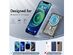 Ultra Slim Transparent 5,000mAh Magnetic Wireless Power Bank (Light Blue)