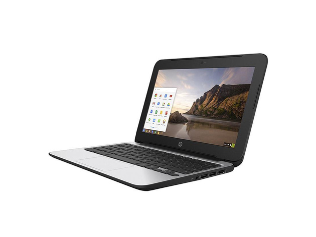 HP Chromebook 11 G3 Chromebook, 2.16 GHz Intel Celeron, 2GB DDR3 RAM, 16GB SSD Hard Drive, Chrome, 11" Screen (Grade B)