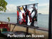 Outdoor Movie Bundle - Wemax Go Portable Projector with 50" Portable Screen