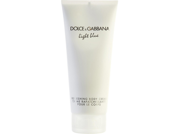 D & G LIGHT BLUE by Dolce & Gabbana BODY CREAM 6.8 OZ for WOMEN ---(Package Of 6)