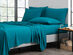 4-Piece Bamboo Comfort Luxury Sheet Set (Teal/Twin)