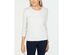 Karen Scott Women's Cable-Knit Sweater Winter White Size Extra Large