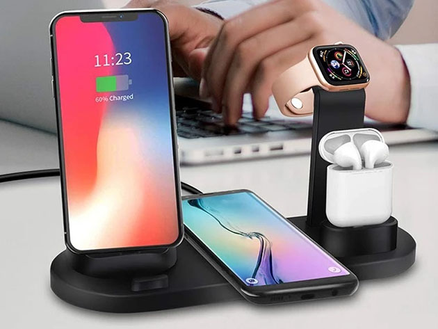 4-in-1 Versatile Wireless Charger