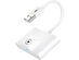 Wireless Car Adapter (For Apple CarPlay/White)