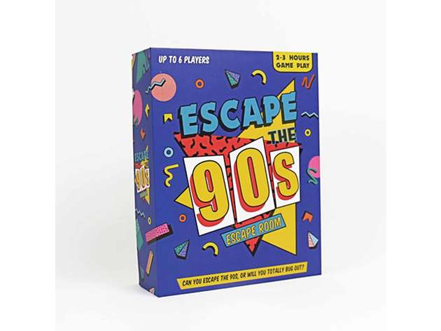 Escape the 90s Escape Room Box by Crated with Love