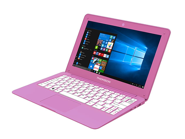 Thomson NEO 12 Intel Atom 1.44GHZ 32GB Windows 10 Laptop (Pink)