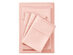 Bamboo 2000 Count 6-Piece Sheet Set with SnugGrip (Blush/Full)