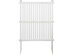 Costway Outdoor Privacy Screen Space Divider Patio Garden 36''x 48'' White, 2-Pack 