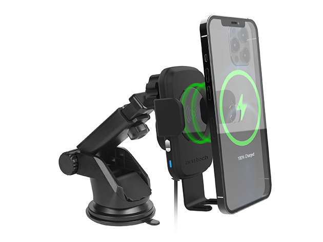 Naztech Smart Grip Wireless Charging Car Mount