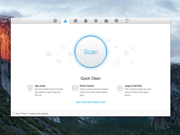PhoneClean iOS Cleaner for Mac - Personal License