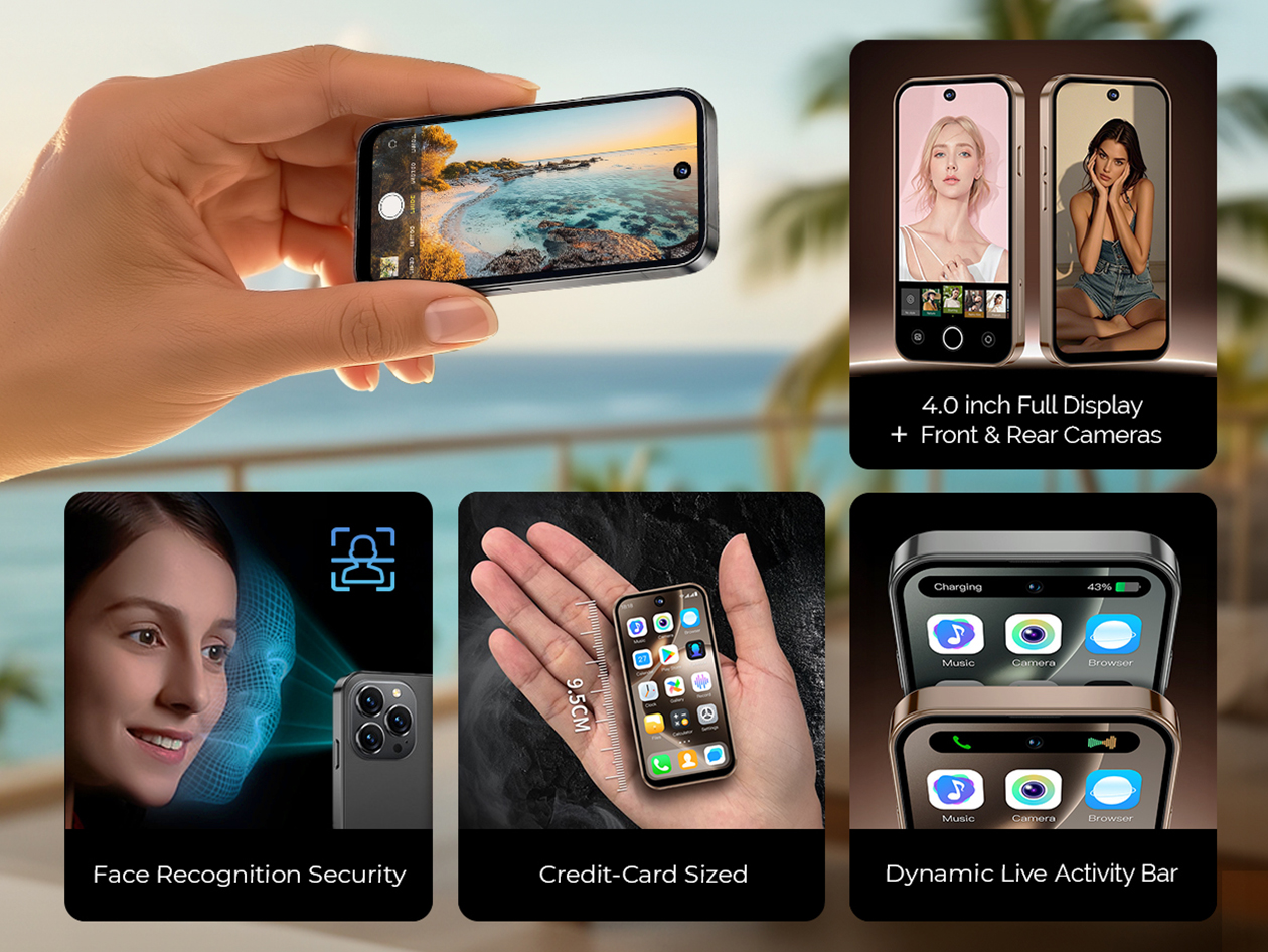 NanoPhone Pro Advanced Mini 4G Smartphone