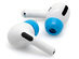 Eartune Fidelity UF-A Tips for AirPods Pro (Blue/Small/3 Pairs)