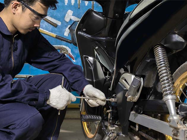 motorbike maintenance