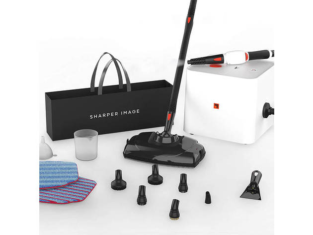 Sharper Image SI380 Canister Steam Cleaner with 15 Accessories