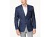 Michael Kors Men's Classic-Fit Blue & Gray Plaid Sport Coat Size 46 Long