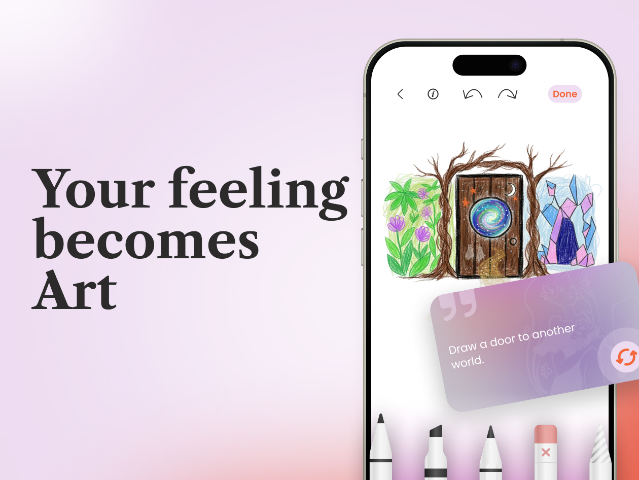 LINA Art Therapy App - Premium Plan: Lifetime Subscription