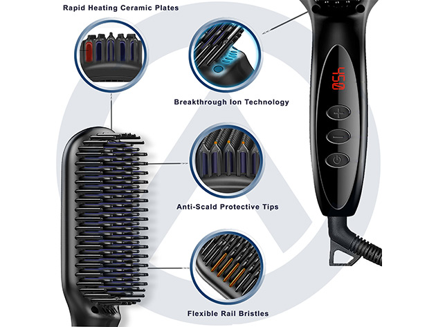 Arkham beard outlet straightener