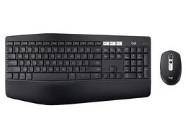 Logitech MK825 Wireless Keyboard & Mouse Combo- Black (Refurbished)
