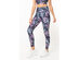 Kyodan Womens Ultra High Waist Grey-White Camo Workout Yoga Leggings - Large
