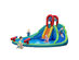 Costway Inflatable Bounce House Kids Water Splash Pool Dual Slides Climbing Wall