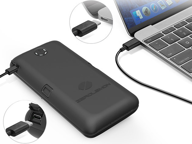 ZeroLemon ToughJuice 30,000mAh 5-Port Power Bank | ZeroLemon