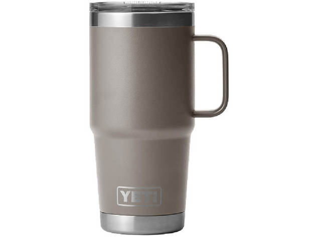 Yeti 21071500686 Rambler 20 oz. Travel Mug with Stronghold Lid - Sharptail Taupe