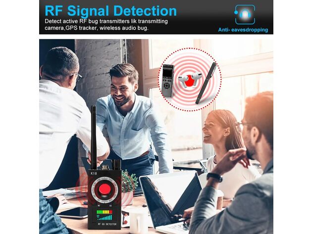 Hidden Camera, Bug, GPS & RF Detector