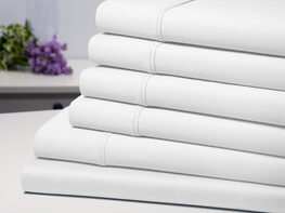 Bamboo Comfort 4-Piece Luxury Sheet Set (White/Twin)