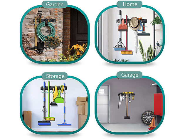 64" Adjustable Garage Tool Organizer