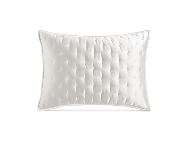 Hotel Collection Moire Dimensional Rippled Texture 20 X 28 Inch Standard Sham, White