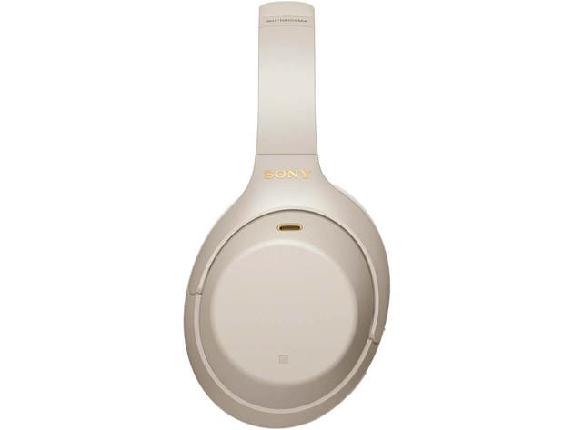 Sony WH1000XM4S Wireless Noise-Cancelling Over-the-Ear Headphones - Silver