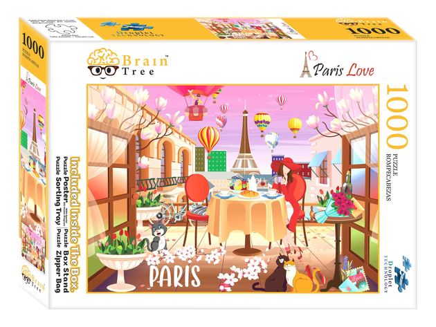 Paris Love Jigsaw Puzzles 1000 Piece