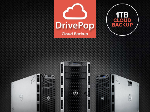 DrivePop: 1 TB of Cloud Backup Accessible Everywhere - Lifetime License