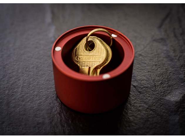 Min-E-Vault Storage Container Silver