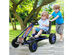 Costway 4 Wheels Kids Ride On Pedal Powered Bike Go Kart Racer Car Outdoor Play Toy - Blue