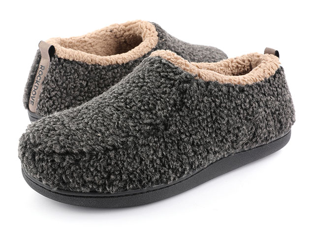 Men's Nomad Slippers with Memory Foam (Black)