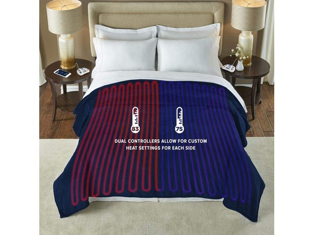 Serta bluetooth heated discount blanket