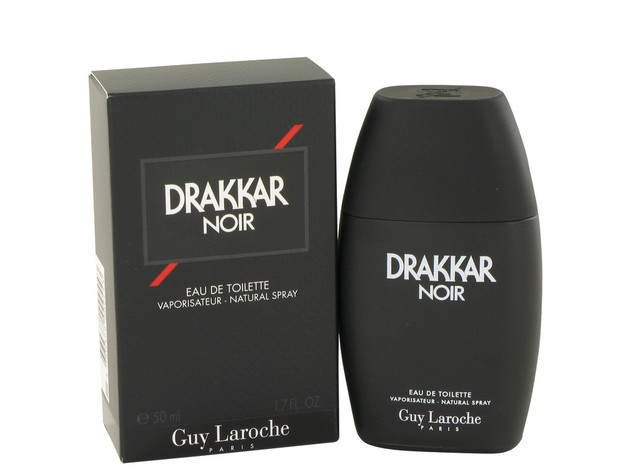 3 Pack DRAKKAR NOIR by Guy Laroche Eau De Toilette Spray 1.7 oz for Men