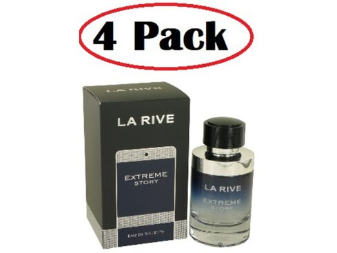 Pack of La Rive Extreme Story by La Rive Eau De Toilette Spray