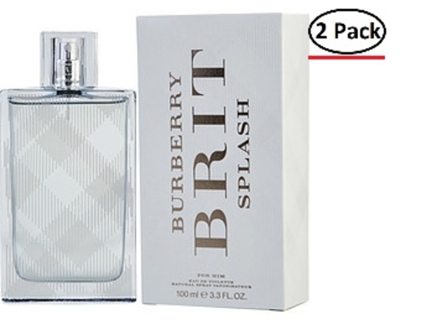 burberry brit splash by burberry edt spray 3.3 oz