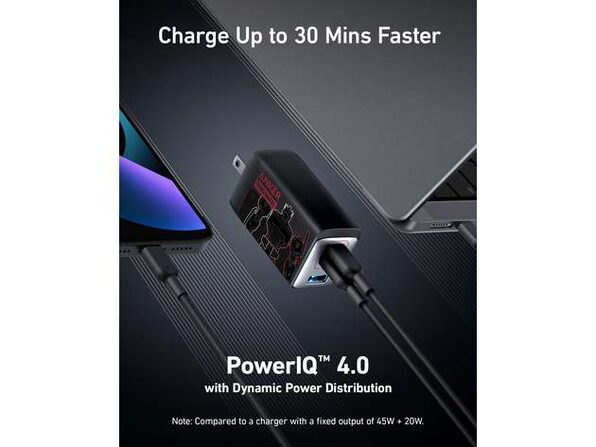 Anker 735 Charger (GaNPrime 65W) | StackSocial