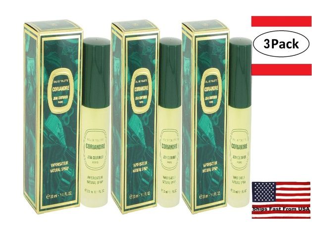 Pack CORIANDRE by Jean Couturier Eau De Toilette Spray oz