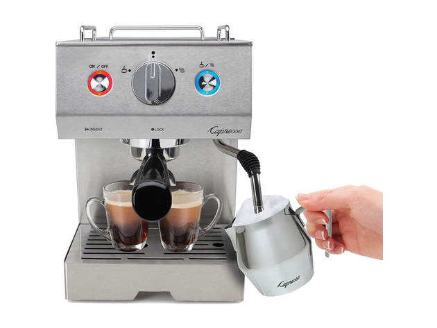 Capresso 12605 Cafe Select Espresso Maker - Silver