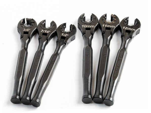 Mixed Wrench Set // 6 Pieces // 10mm, 11mm, 12mm, 3/8”, 7/16”, 1/2