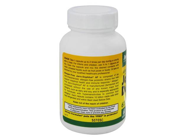 Jarrow Formulas - Jarro-Dophilus Allergen-Free 10 Billion CFU - 60 Vegetarian Capsules