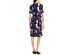 Alfani Women's Printed Tie-Waist Dress Purple Size Extra Large