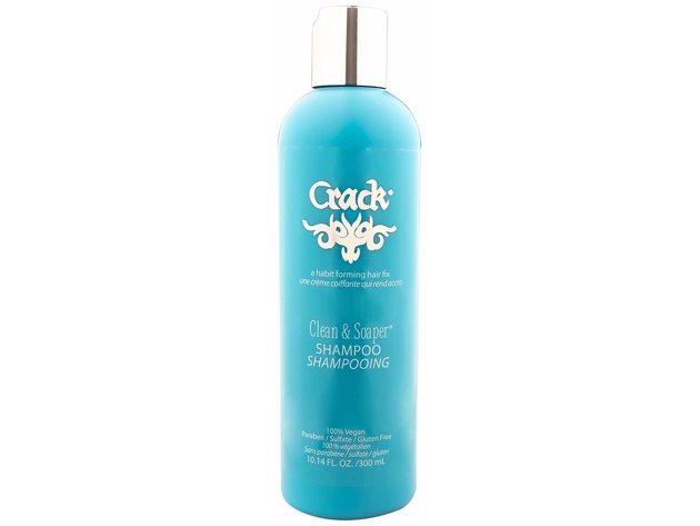 Crack Hair 49418 Fix Clean and Soaper Shampoo, Moisturizes and protects 10oz.