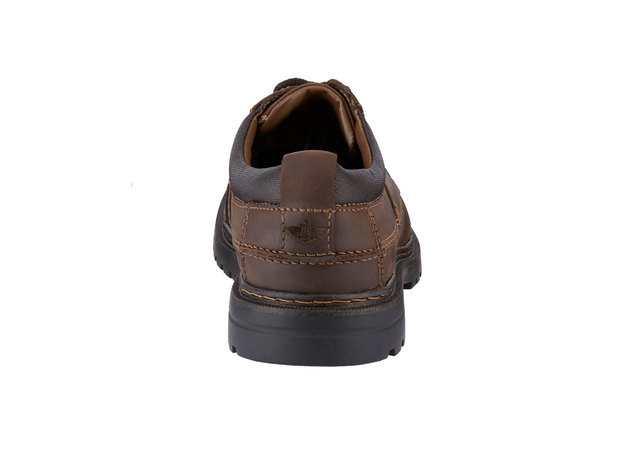 Dockers Mens Overton Leather Rugged Casual Oxford Shoe with NeverWet - Wide Widths Available - 8 M Red Brown